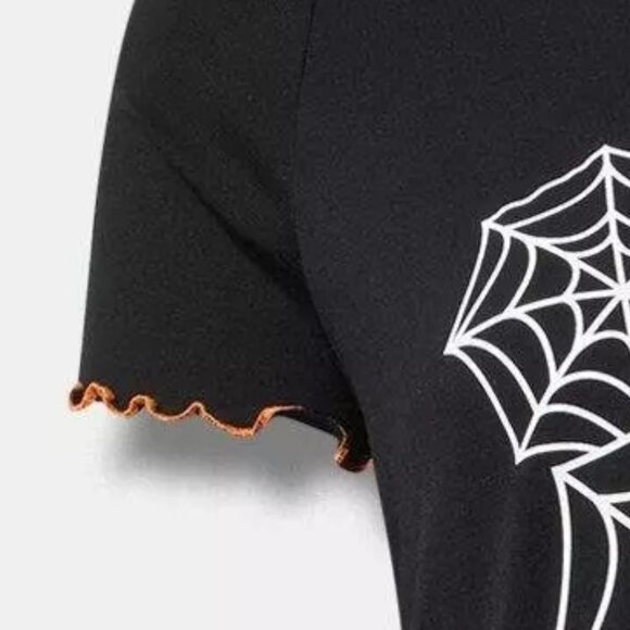 🎃NWT VINTAGE TORRID DISNEY TEE MINNIE MOUSE SPIDERWEB SPIDER WEB HALLOWEEN 2X - Picture 9 of 13